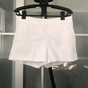 Express tuxedo style shorts.
